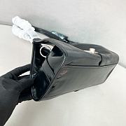 Colestore Prada Medium Leather Tote Bag in Black 30.5x17.5x9cm - 5