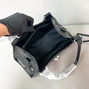 Colestore Prada Medium Leather Tote Bag in Black 30.5x17.5x9cm - 4