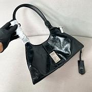 Colestore Prada Medium Leather Tote Bag in Black 30.5x17.5x9cm - 3