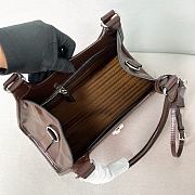 Colestore Prada Medium Leather Tote Bag in Brown 30.5x17.5x9cm - 6