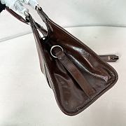 Colestore Prada Medium Leather Tote Bag in Brown 30.5x17.5x9cm - 2