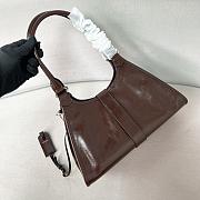 Colestore Prada Medium Leather Tote Bag in Brown 30.5x17.5x9cm - 3