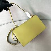 Colestore Prada Soft Sound Medium Leather Shoulder Bag Pistachio Green 28x16x10cm - 4