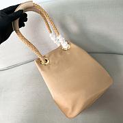 Colestore Prada Mariner Re-Nylon Small Bucket Bag Camel Brown 28x23.5x16.5cm - 5