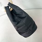 Colestore Prada Mariner Re-Nylon Small Bucket Bag Black 28x23.5x16.5cm - 3