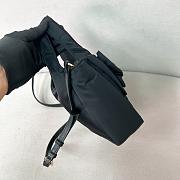 Colestore Prada Padded Re-Nylon Mini-bag With Bow Black 15.5x10x18cm - 5