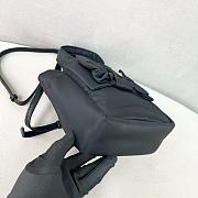 Colestore Prada Padded Re-Nylon Mini-bag With Bow Black 15.5x10x18cm - 4