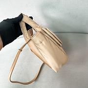 Colestore Prada Padded Re-Nylon Mini-bag With Bow Camel Brown 15.5x10x18cm - 3