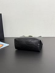 Colestore Chanel Hobo Bag Shiny Lambskin & Gold-Tone Metal Black 27x23x21cm - 6