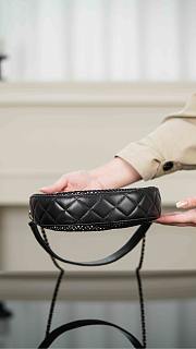Colestore Chanel Chain Clutch Mesh, Shiny Lambskin & Gold-Tone Metal black 15x22x6cm - 6