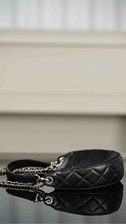 Colestore Chanel Chain Clutch Mesh, Shiny Lambskin & Gold-Tone Metal black 15x22x6cm - 3