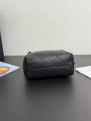 Colestore Chanel Hobo Bag Shiny Lambskin & Gold-Tone Metal Black 35x30x14cm - 6