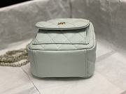 Colestore Chanel 24C Mini Backpack Caviar in Mint 18×13×9cm - 6