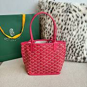 Colestore Goyard Saint Louis Red Goyardine Coated 20.5x9x20 cm - 1