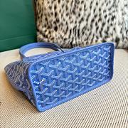 Colestore Goyard Saint Louis Blue Goyardine Coated 20.5x9x20 cm - 2