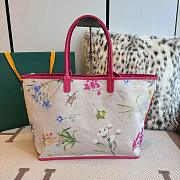 Colestore Goyard Saint Louis Red Goyardine Coated 34x15x28cm - 3