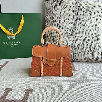 Colestore Goyard Saïgon Mini Bag in Tan 20x7.5x15 cm