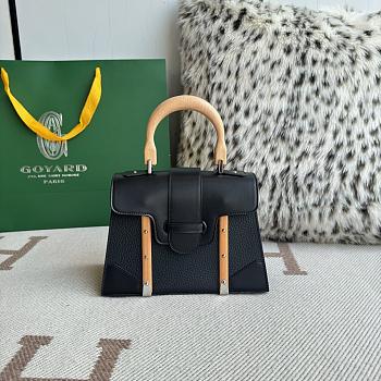 Colestore Goyard Saïgon Mini Bag in Black 20x7.5x15 cm