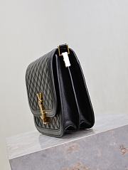 Colestore YSL Saint Laurent Solferino Shoulder Bag in Black 22x18x5cm - 6