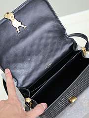 Colestore YSL Saint Laurent Solferino Shoulder Bag in Black 22x18x5cm - 3