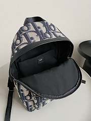 Colestore Dior Rider Backpack 'Beige Black' Dior Oblique 30x42x15cm - 6