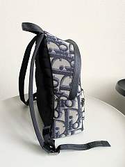 Colestore Dior Rider Backpack 'Beige Black' Dior Oblique 30x42x15cm - 3