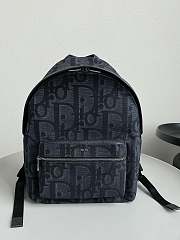 Colestore Dior Rider Backpack 'Black' Dior Oblique 30x42x15cm - 1