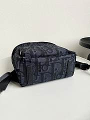Colestore Dior Rider Backpack 'Black' Dior Oblique 30x42x15cm - 6