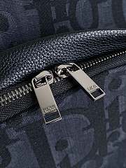 Colestore Dior Rider Backpack 'Black' Dior Oblique 30x42x15cm - 3