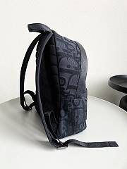 Colestore Dior Rider Backpack 'Black' Dior Oblique 30x42x15cm - 2