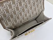 Colestore Dior 30 Montaigne Chain Bag Natural Dior Oblique Jacquard 25x16.5x8cm - 5