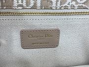 Colestore Dior 30 Montaigne Chain Bag Natural Dior Oblique Jacquard 25x16.5x8cm - 2