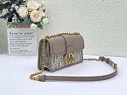 Colestore Dior 30 Montaigne East-West Bag with Chain Natural Dior Oblique Jacquard 21 x 12 x 6cm - 5