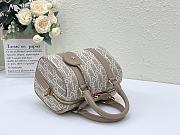 Colestore Dior Groove 20 Bag Natural Dior Oblique Jacquard 20.5×13.5×12cm - 5