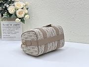 Colestore Dior Groove 20 Bag Natural Dior Oblique Jacquard 20.5×13.5×12cm - 2