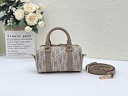 Colestore Dior Groove 16 Bag Natural Dior Oblique Jacquard 16×11×8cm - 1