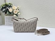 Colestore Dior Middelgrote Dior Travel Nomad-pouch Natural Dior Oblique-jacquard 22×13×9.5cm - 1