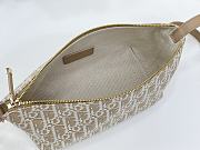 Colestore Dior Middelgrote Dior Travel Nomad-pouch Natural Dior Oblique-jacquard 22×13×9.5cm - 6