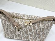 Colestore Dior Middelgrote Dior Travel Nomad-pouch Natural Dior Oblique-jacquard 22×13×9.5cm - 2