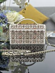 Colestore Dior Or My Dior Mini Bag 21 x 11.5 x 4 cm - 2