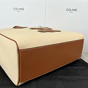 Colestore Celine Cabas Anais Triomphe in Beige 44x28x18cm - 5