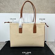 Colestore Celine Cabas Anais Triomphe in Beige 44x28x18cm - 2