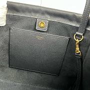 Colestore Celine Cabas Triomphe Small Black Drawstring Bag 22x17x15cm - 3