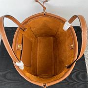 Colestore Celine Cabas Triomphe Small Caramel Drawstring Bag 22x17x15cm - 3