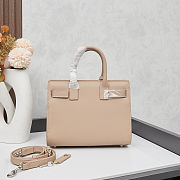 Colestore YSL Saint Laurent Sac de Jour Baby Top Handle in Beige 22x18x11cm - 6