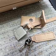 Colestore YSL Saint Laurent Dark Beige Grained Calfskin Leather Baby 22 X 18 X 10,5cm - 6