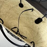 Colestore Loewe Large Anagram Basket Bag Black 46x27x30cm - 4