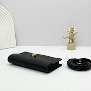 Colestore Loro Piana Extra Pochette Calfskin Black 18x10x2.5cm - 6