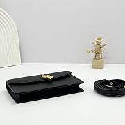 Colestore Loro Piana Extra Pochette Calfskin Black 18x10x2.5cm - 5