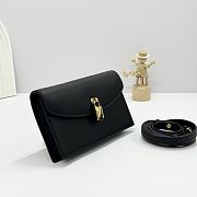 Colestore Loro Piana Extra Pochette Calfskin Black 18x10x2.5cm - 4